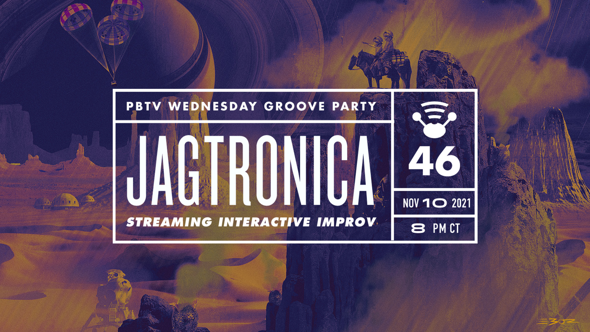 Jagtronica 46 • Wednesday Groove Party – Purple Bee