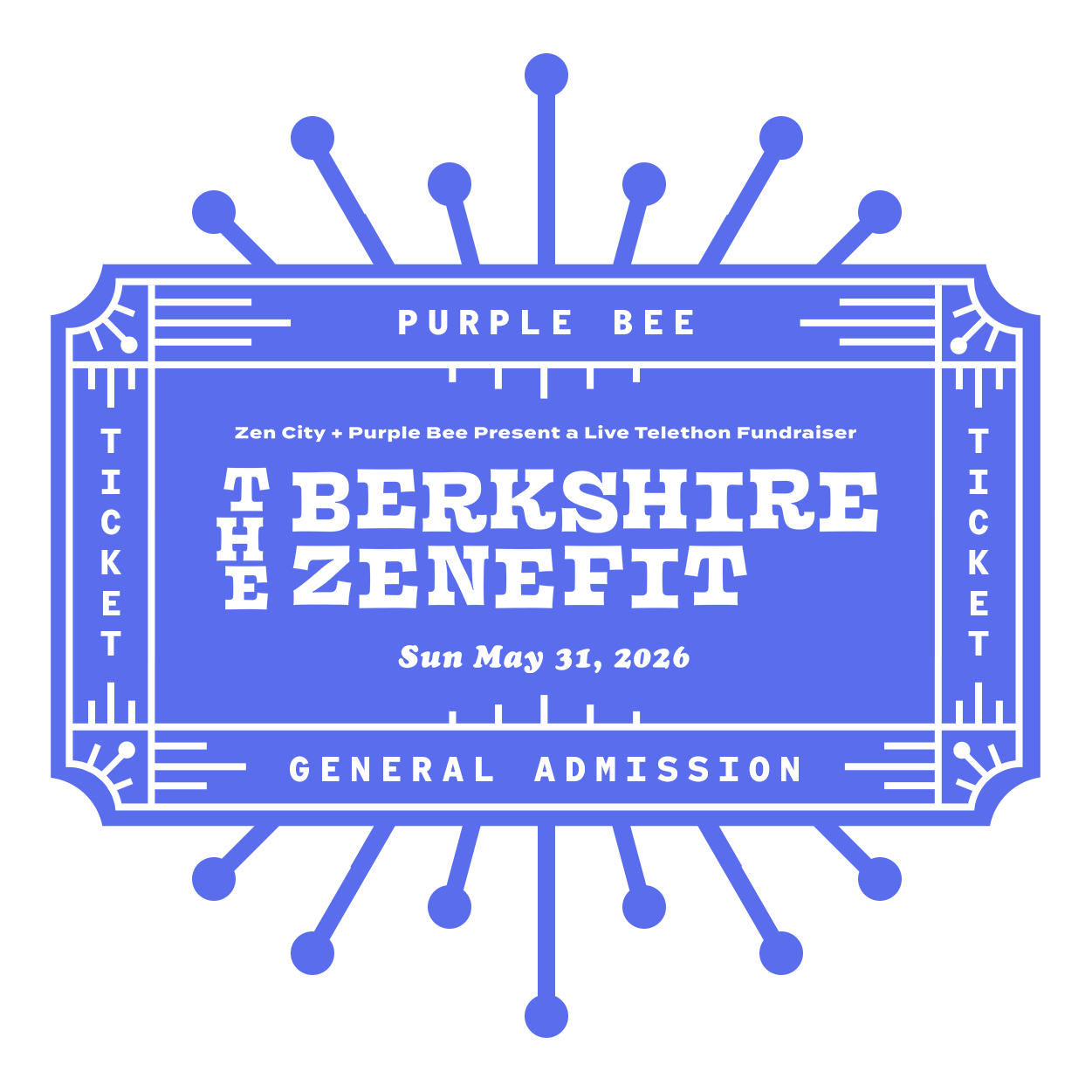 In-person Ticket: The Berkshire Zenefit - May 31st, 2026