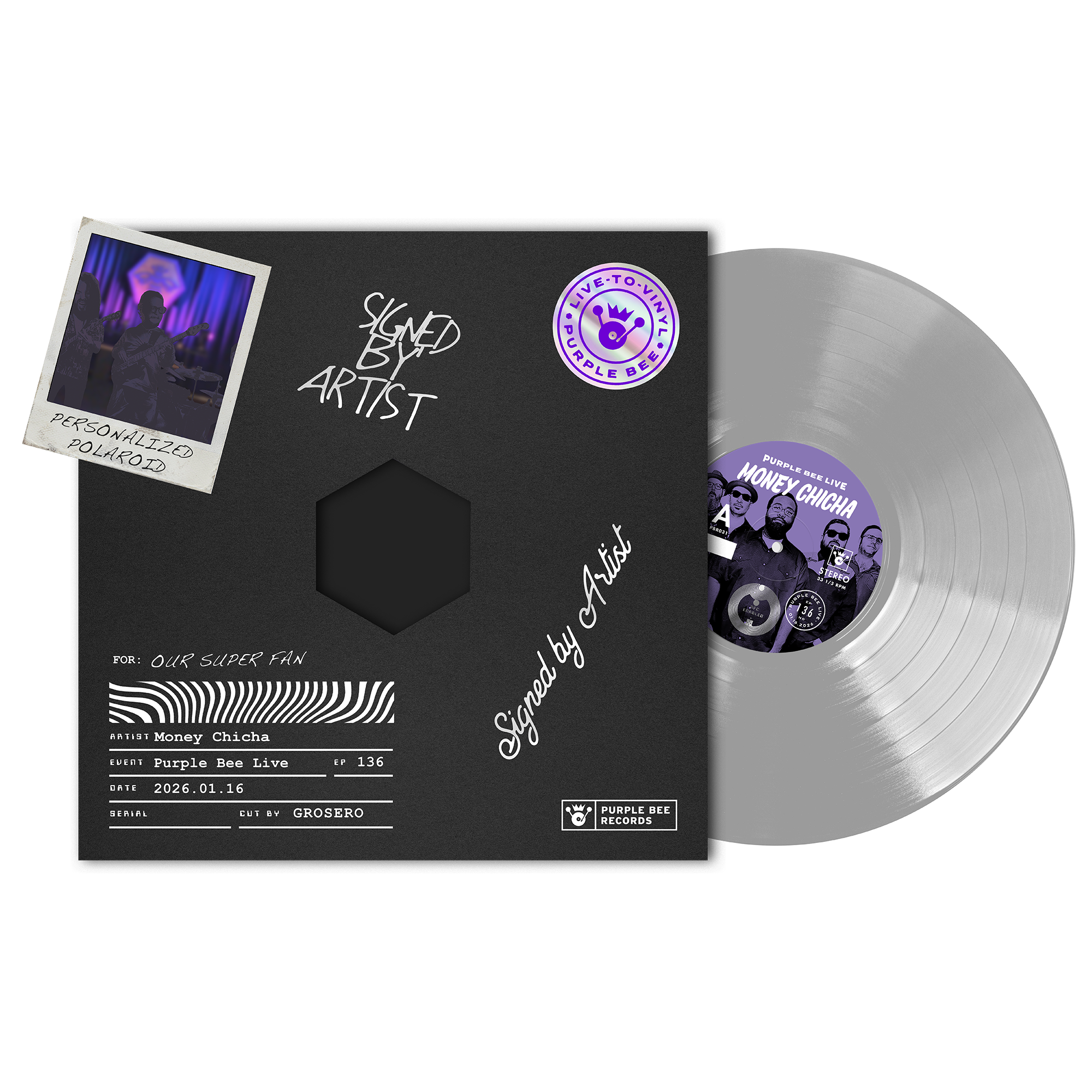 Money Chicha • Live-to-Vinyl Pre-Sale - Image 5