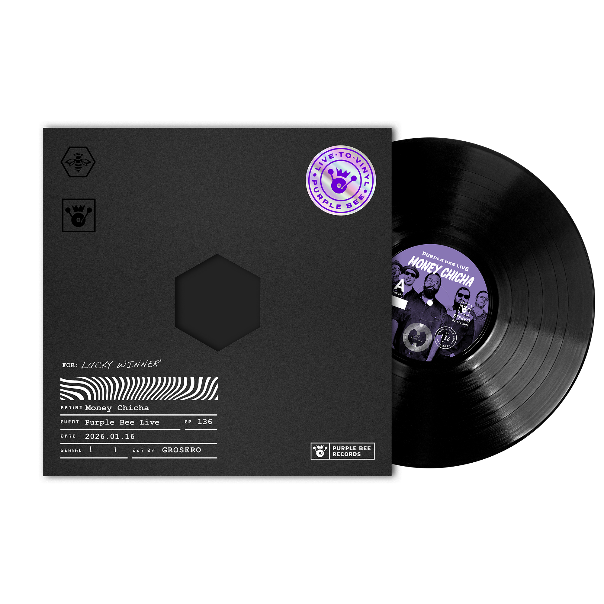 Money Chicha • Live-to-Vinyl Pre-Sale