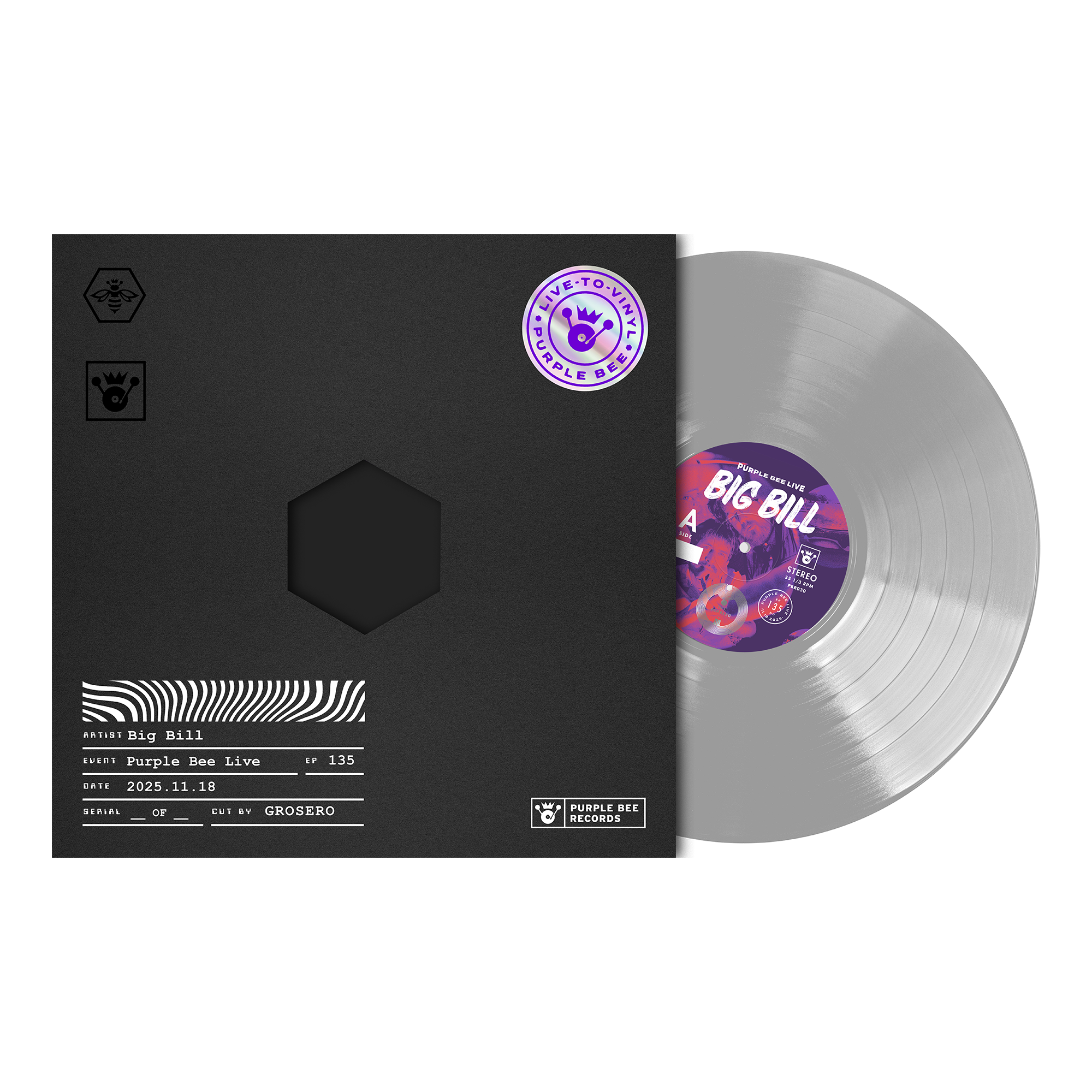 Big Bill • Live-to-Vinyl Pre-Sale