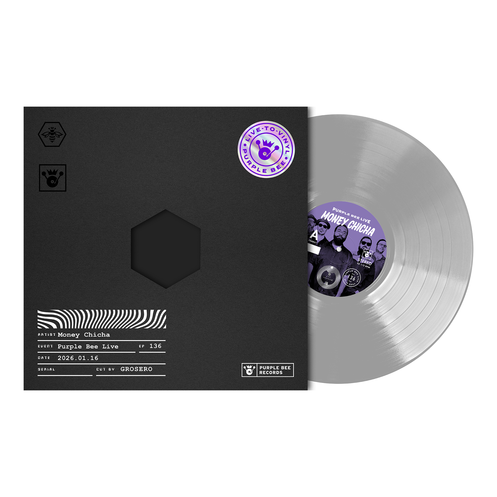 Money Chicha • Live-to-Vinyl Pre-Sale - Image 3